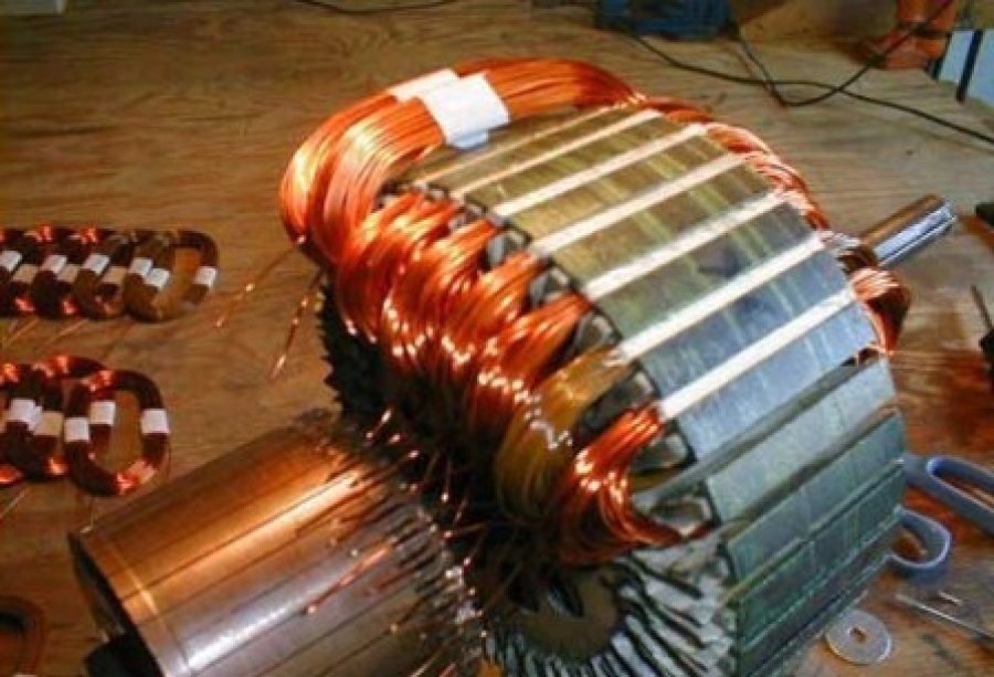 مجموعه سوالات ازمون مهارت سیم بیچی موتور 