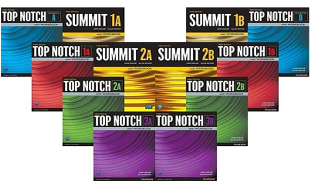کتابهای top notch &summit