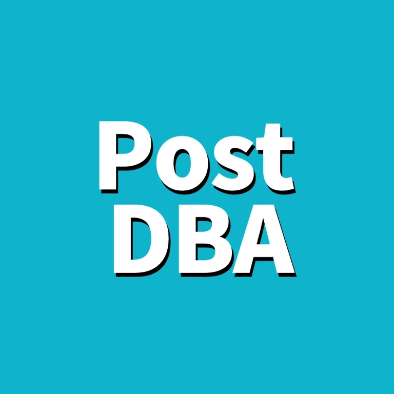 Post_DBA