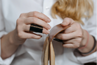 چرم دستساز